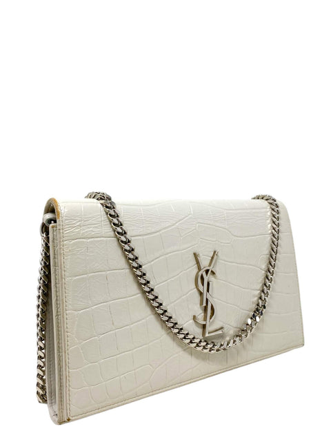Bolso "Small Embossed Monogram Kate Wallet On Chain"