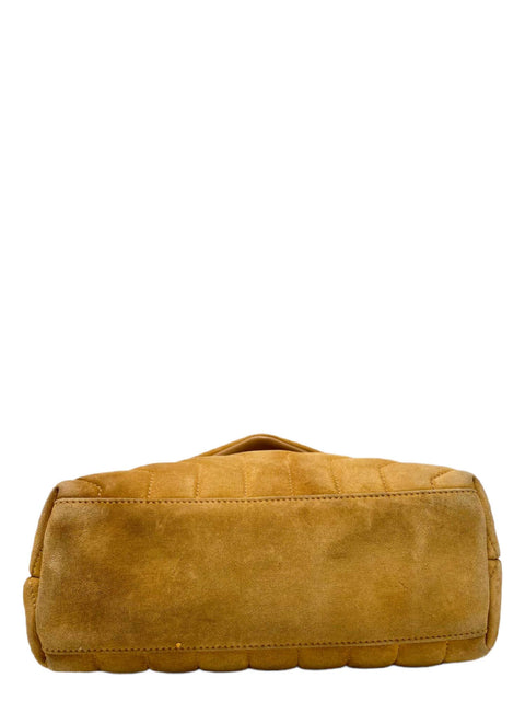 Bolso "Loulou Toy Strap Bag In Matelassé "Y" Suede"