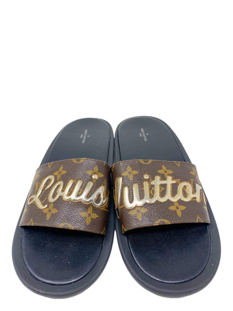 Sandalias "Monogram Pattern Sunbath"
