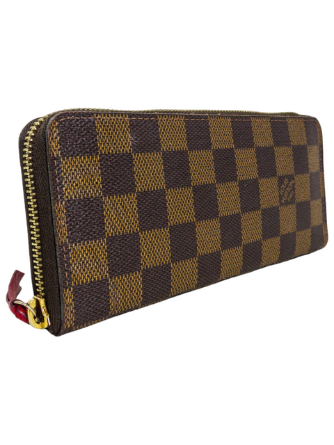 Billetera "Damier Ebene Clemence Wallet"
