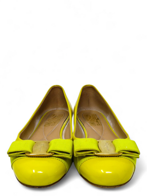 Baletas "Patent Leather Vara Bow"