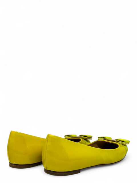 Baletas "Patent Leather Vara Bow"