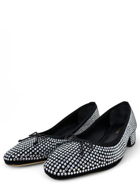 Tacones "Cecile Rhinestone Ballet Pump"