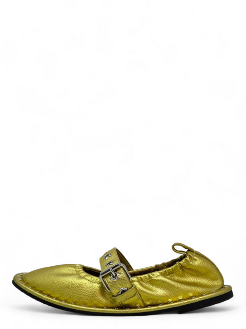 Baletas "Metallic Ballerina Flats"