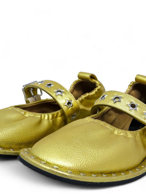 Baletas "Metallic Ballerina Flats"