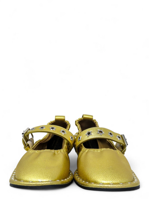 Baletas "Metallic Ballerina Flats"