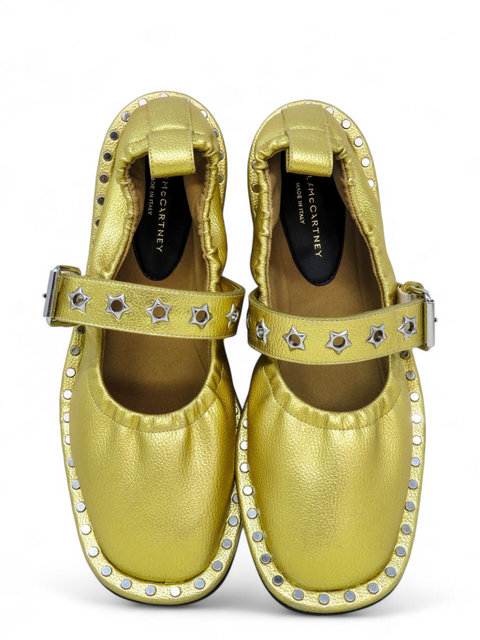 Baletas "Metallic Ballerina Flats"