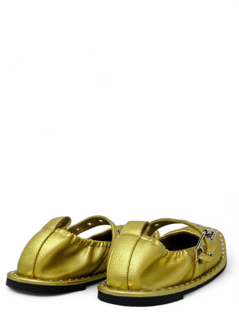Baletas "Metallic Ballerina Flats"