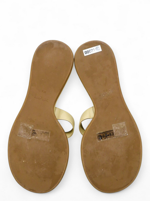 Sandalias "Amalia Raffia-Leather"