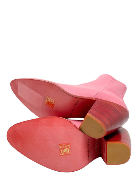 Botines Rosados