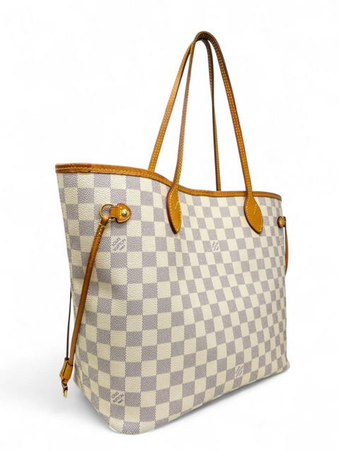 Bolso "Damier Azur Neverfull MM"