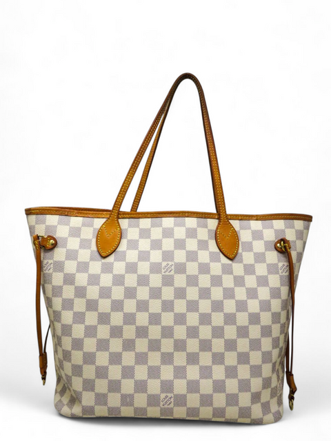 Bolso "Damier Azur Neverfull MM"