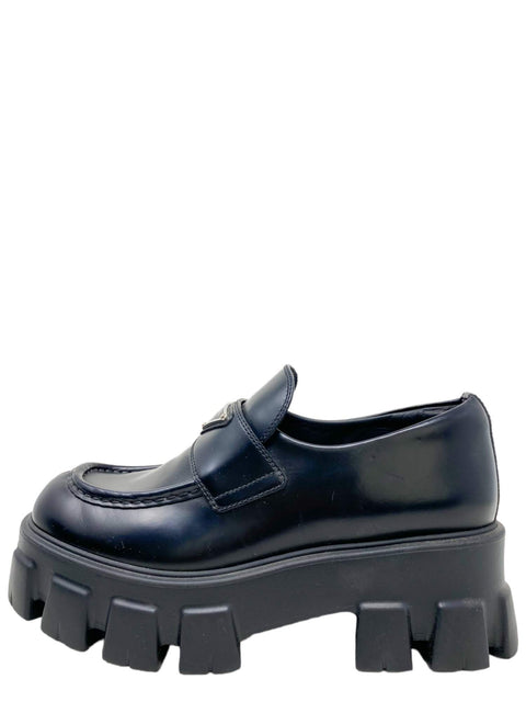Mocasines "Brushed leather Monolith loafers"