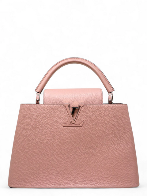 Bolso "Taurillon Capucines MM Rose Jasmin"