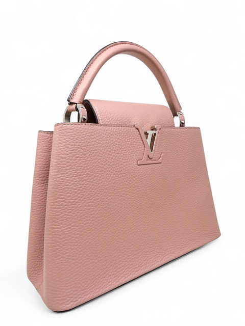 Bolso "Taurillon Capucines MM Rose Jasmin"