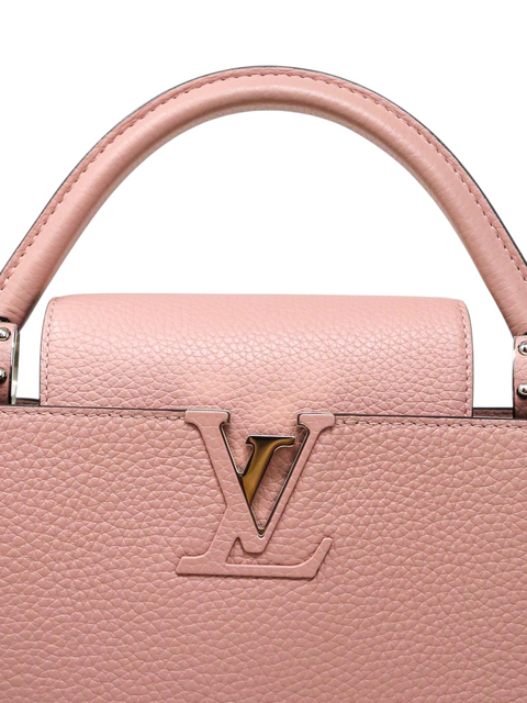 Bolso "Taurillon Capucines MM Rose Jasmin"
