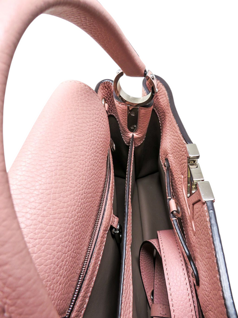 Bolso "Taurillon Capucines MM Rose Jasmin"