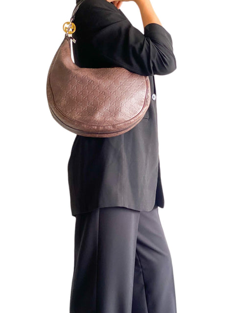 Bolso "Guccissima Twins Hobo"