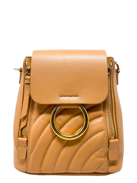 Morral "Faye Leather Backpack"