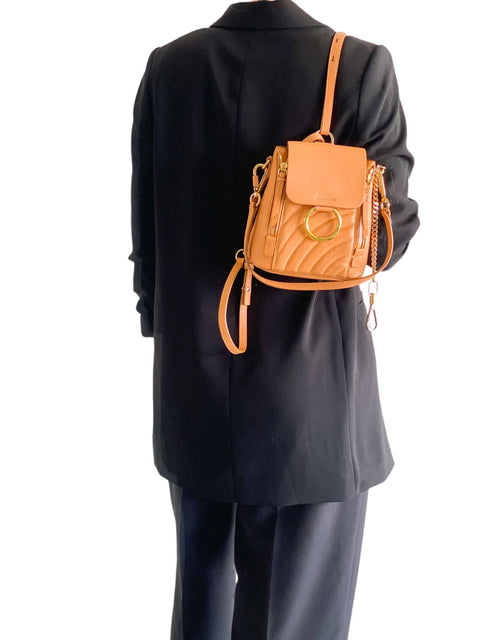 Morral "Faye Leather Backpack"