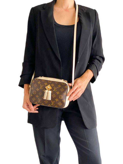 Bolso "Monogram Saintogne Creme"