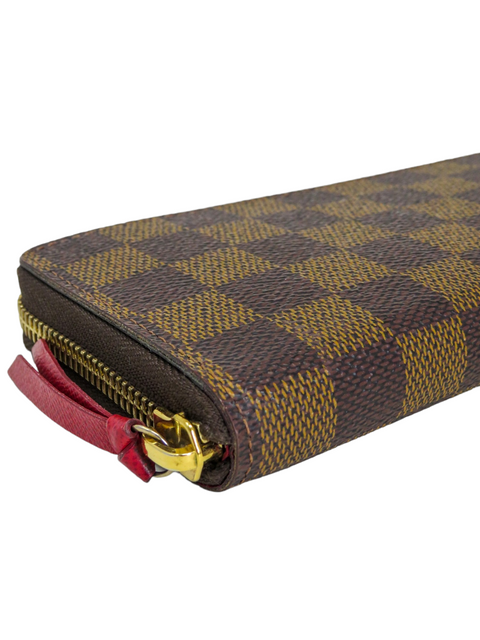 Billetera "Damier Ebene Clemence Wallet"