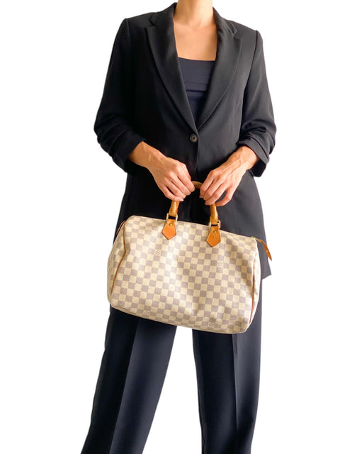 Bolso "Damier Azur Speedy 35"