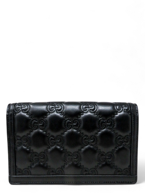 Bolso "GG Metalassé Chain Wallet"