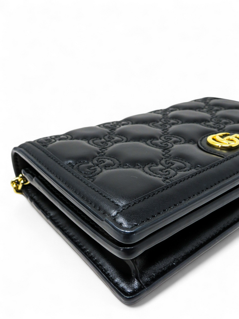 Bolso "GG Metalassé Chain Wallet"