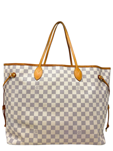 Bolso "Damier Azur Neverfull GM"