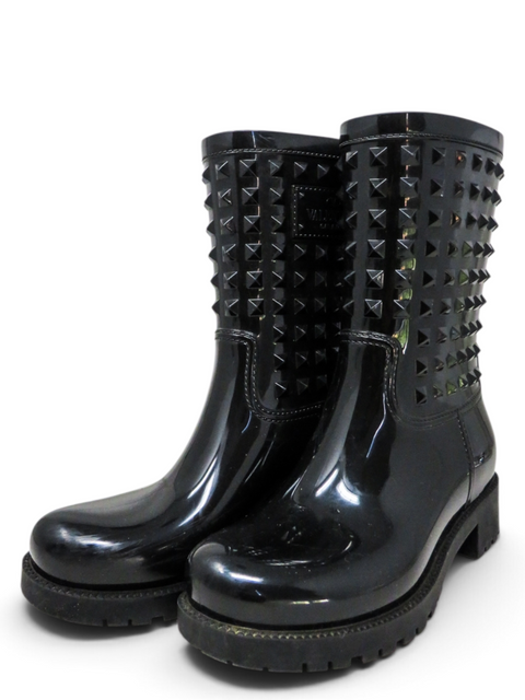 Botas "Rockstud Accents Rubber Rain Boots"
