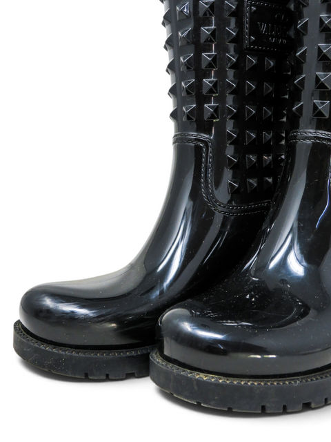 Botas "Rockstud Accents Rubber Rain Boots"