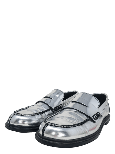 Mocasines Plateados