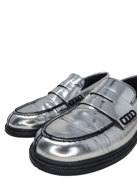 Mocasines Plateados