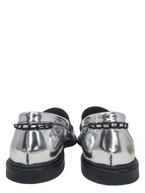 Mocasines Plateados
