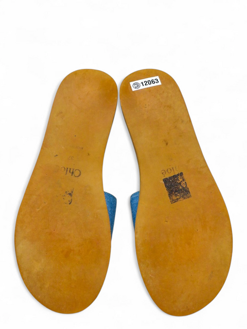 Sandalias "Flip Flops Aqua"