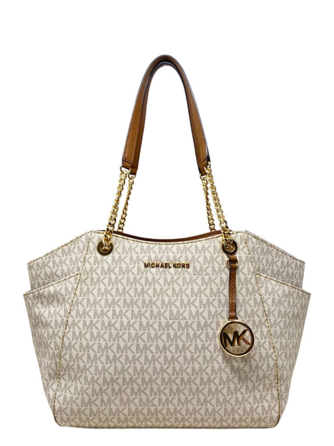 Bolso "Jet Set Large Saffiano Leather Shoulder Bag"