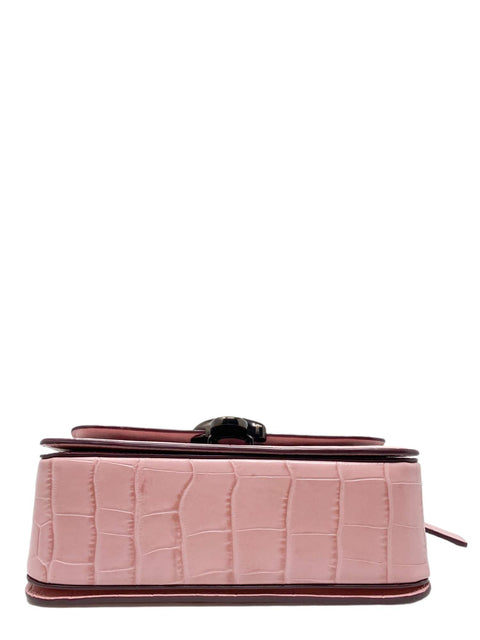 Bolso "Croc-Embossed Leather Studio Shoulder Bag"