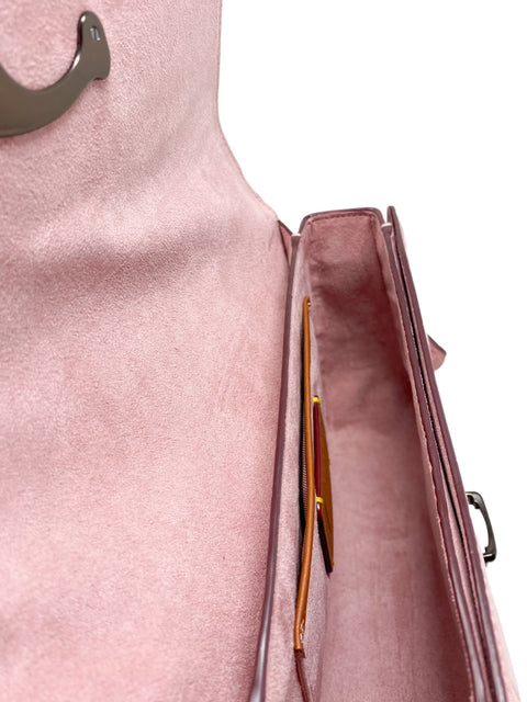Bolso "Croc-Embossed Leather Studio Shoulder Bag"