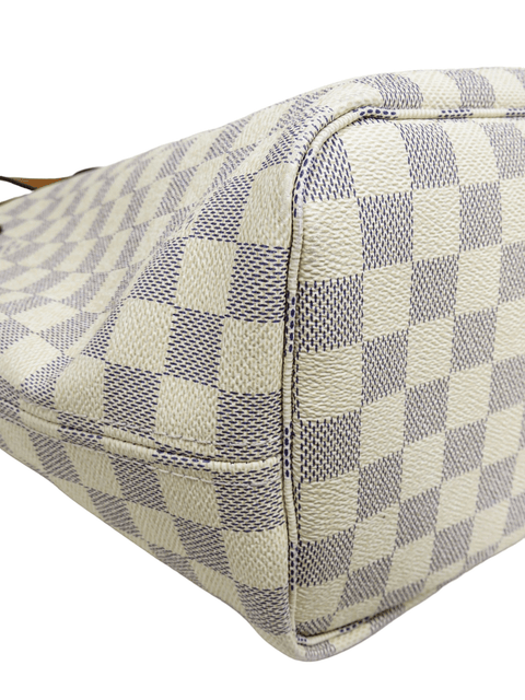 Bolso "Damier Azur Neverfull MM with Pouch"