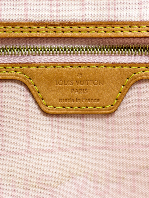 Bolso "Damier Azur Neverfull MM with Pouch"