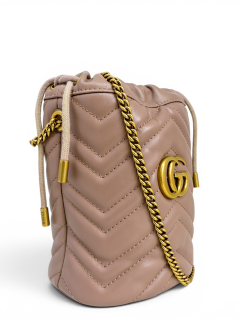 Bolso "GG Marmont Mini Bucket Bag"