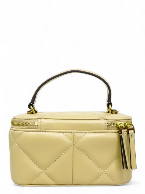 Bolso "Kira Pave Logo Diamond Quilt Vanity Case"