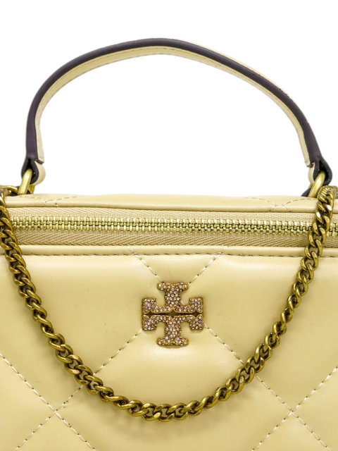 Bolso "Kira Pave Logo Diamond Quilt Vanity Case"