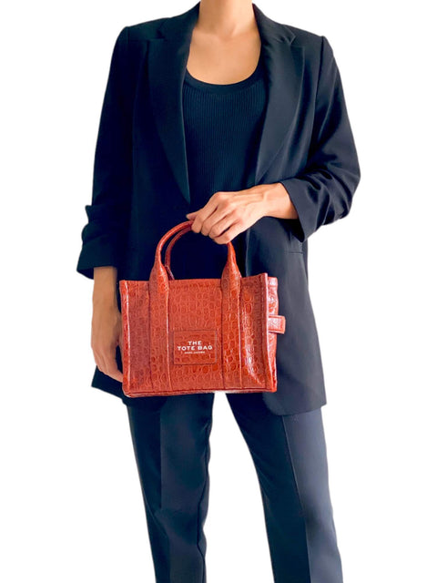 Bolso "The Croc-Embossed Small Tote"