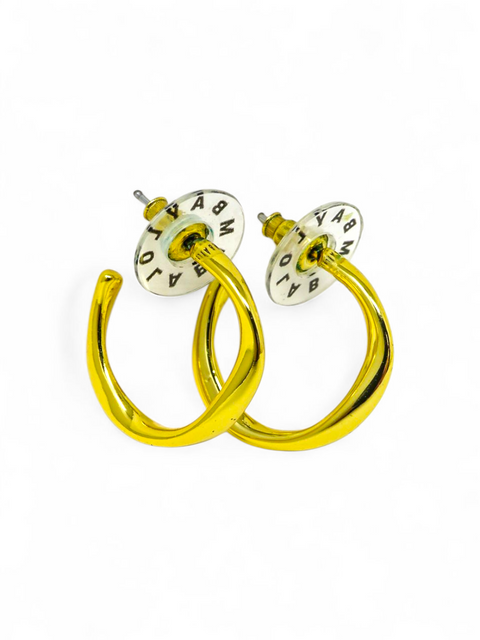 Aretes "Golden Irregular"