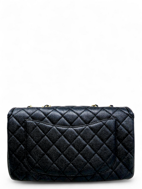 Bolso "Caviar Quilted Medium CC Filigree Flap Black"