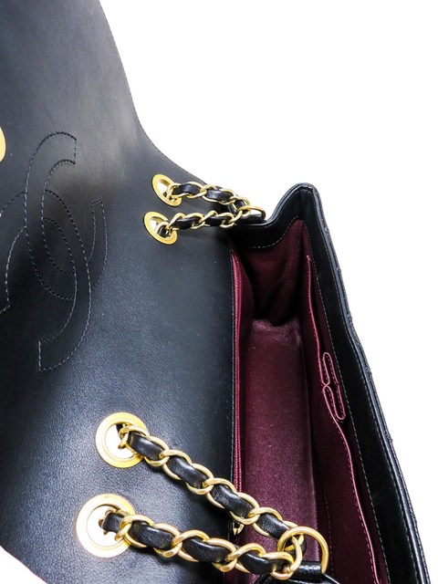 Bolso "Caviar Quilted Medium CC Filigree Flap Black"