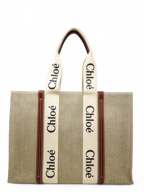 Bolso "Large Woody Ribbon Tote "