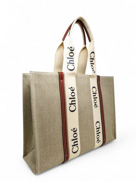 Bolso "Large Woody Ribbon Tote "